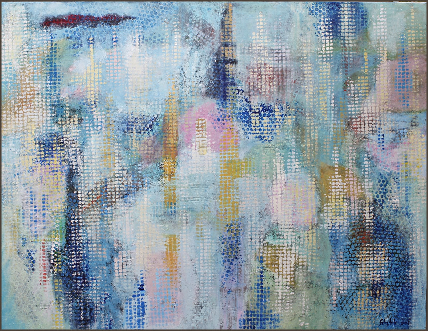 Reflections of light<br>100 x 130 cm Reflections of light<br>100 x 130 cm
