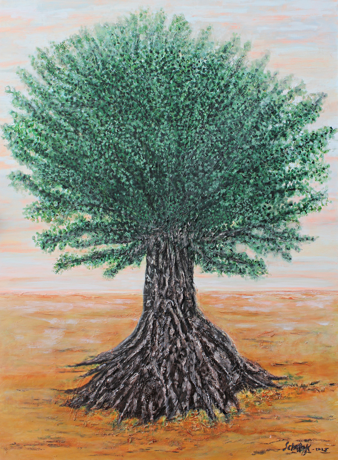 Olive tree II<br>130 x 97 cm