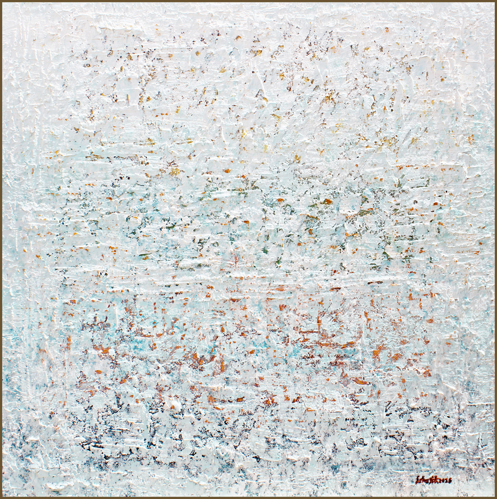 Schicht des Lichts<br>100 x 100 cm